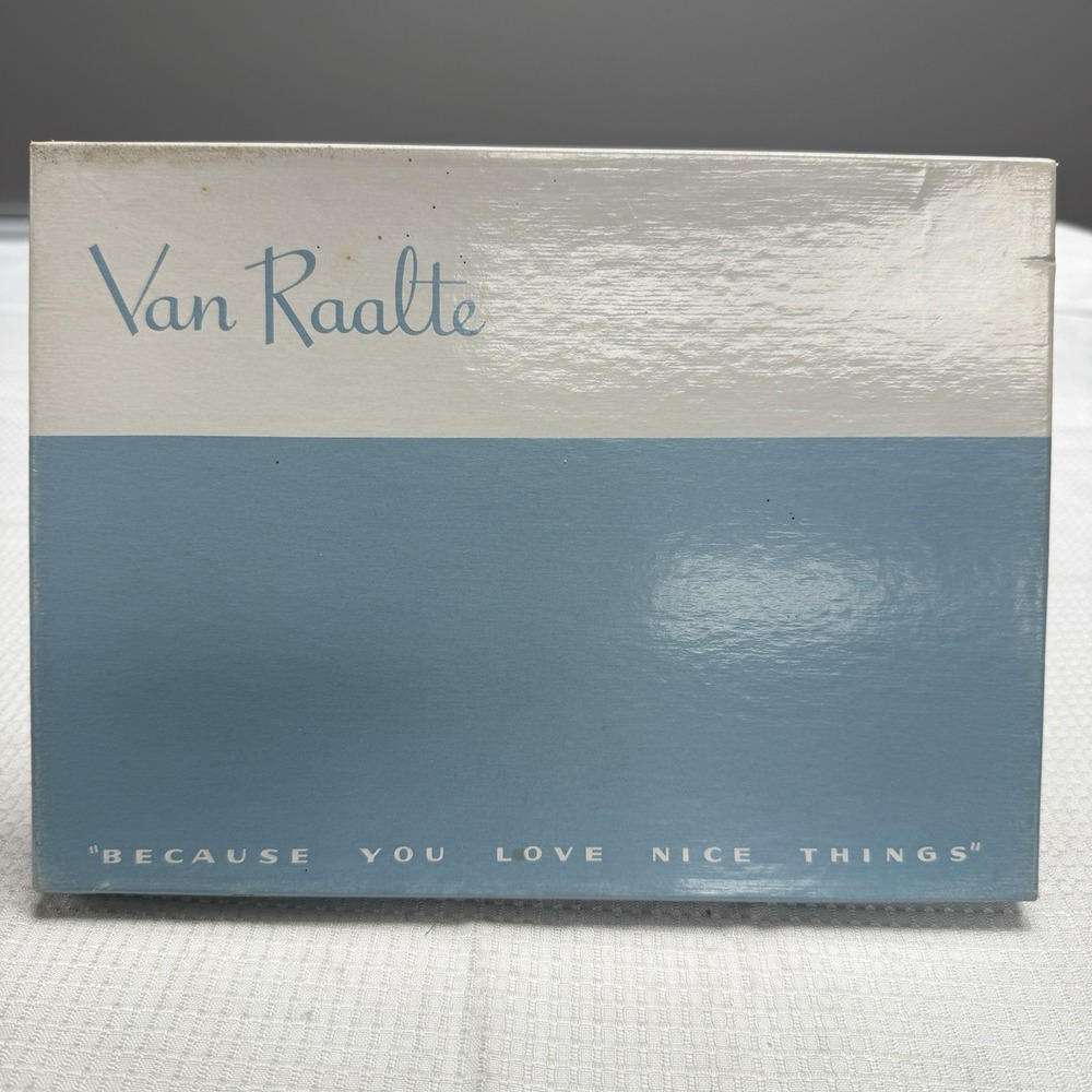 2-Vtg 50s VAN RAALTE Illusion Drama 9 Nylon Hose Stockings Seams New In 1 Box‎